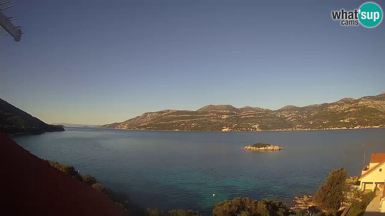 Camera en vivo Korčula – Tri Žala – Pelješac