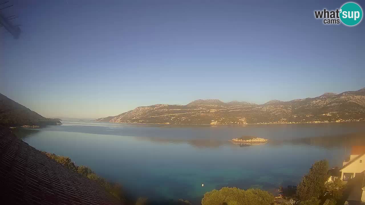 Korčula webcam en direct – Tri Žala Pelješac