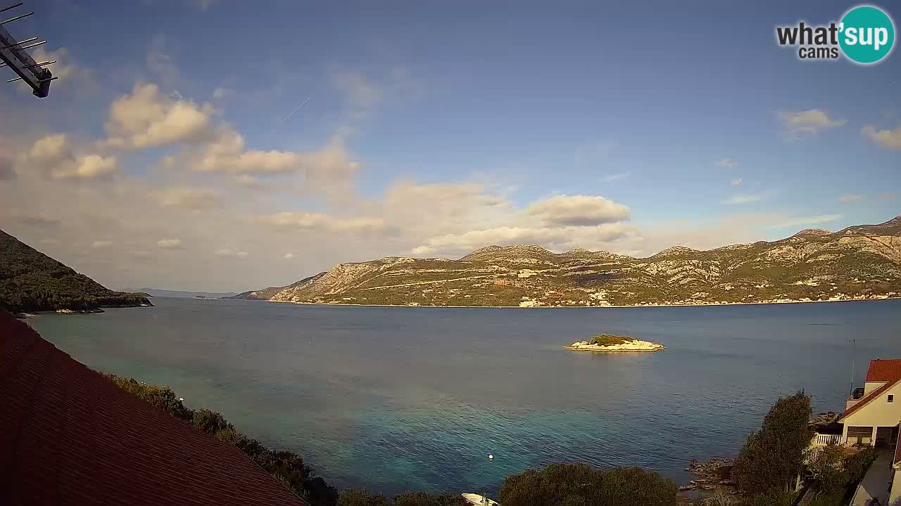 Korčula Web kamera Tri Žala