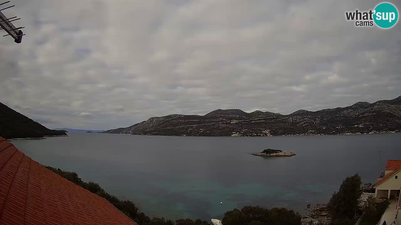 Live-Webcam Korčula Tri Žala – Pelješac