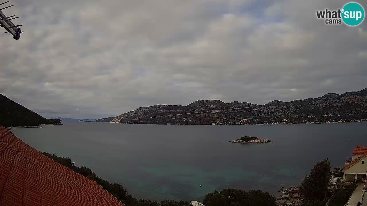 Live-Webcam Korčula Tri Žala – Pelješac