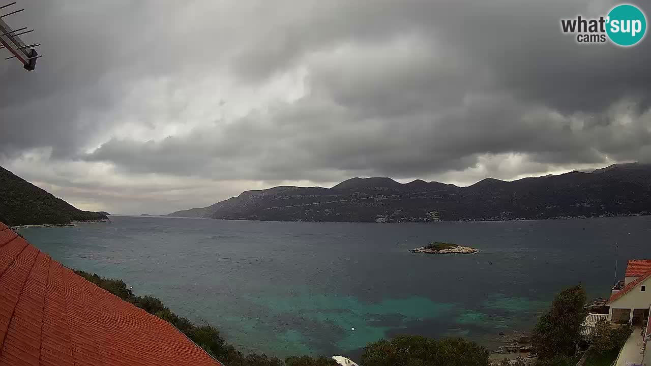 Korčula webcam en direct – Tri Žala Pelješac