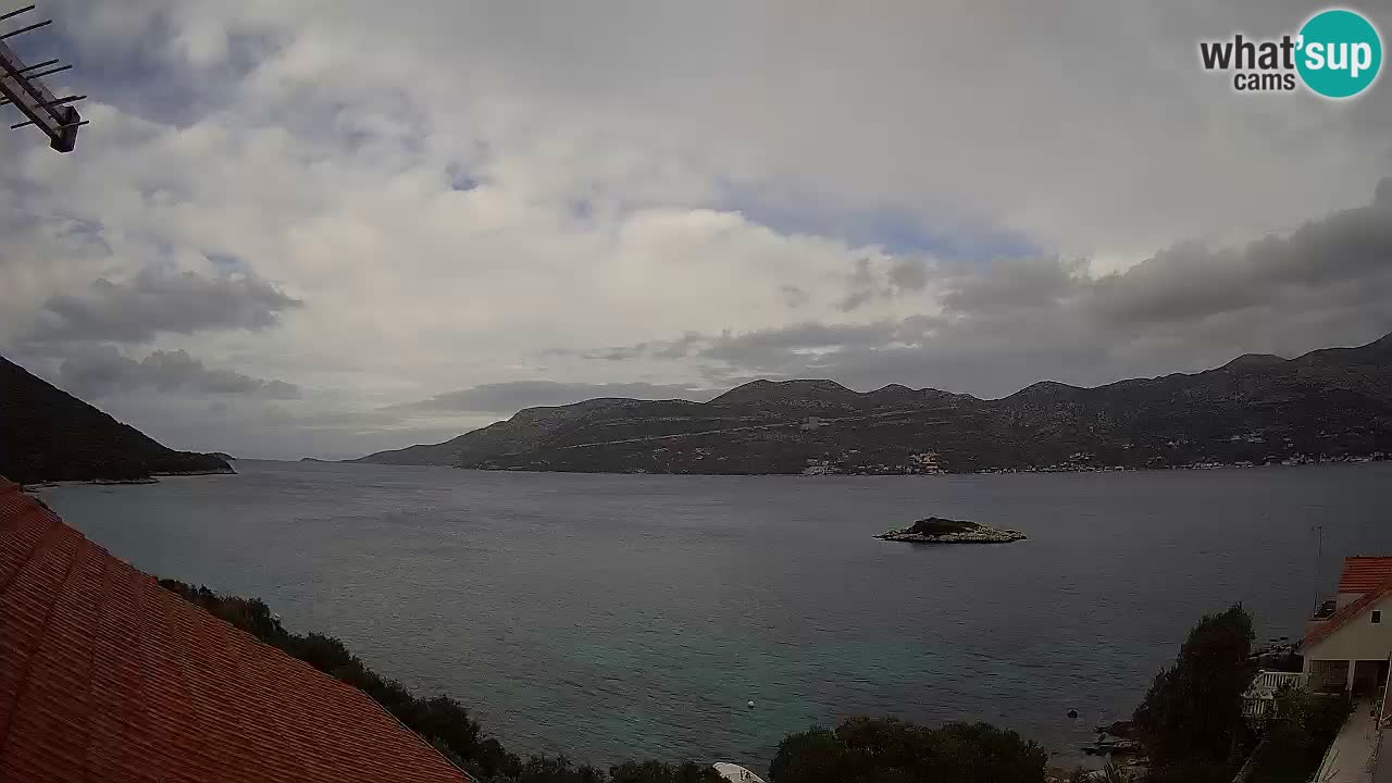 Live-Webcam Korčula Tri Žala – Pelješac