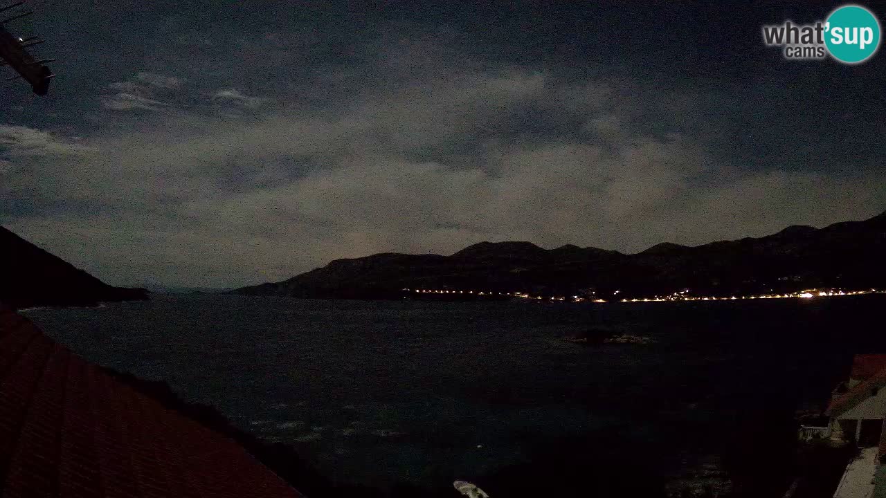 Korčula webcam en direct – Tri Žala Pelješac