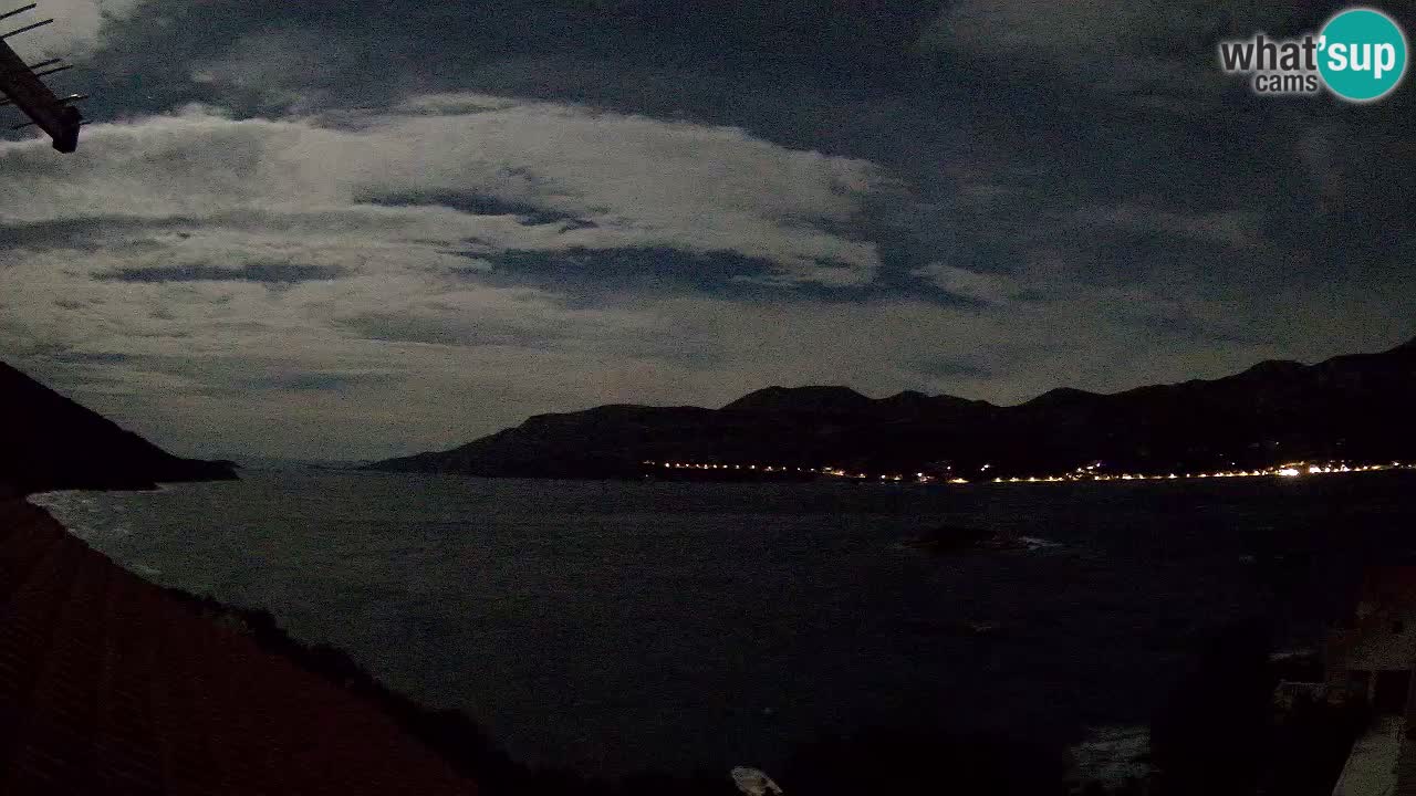 Live Korčula webcam – Tri Žala