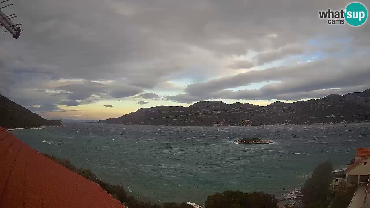 Camera en vivo Korčula – Tri Žala – Pelješac