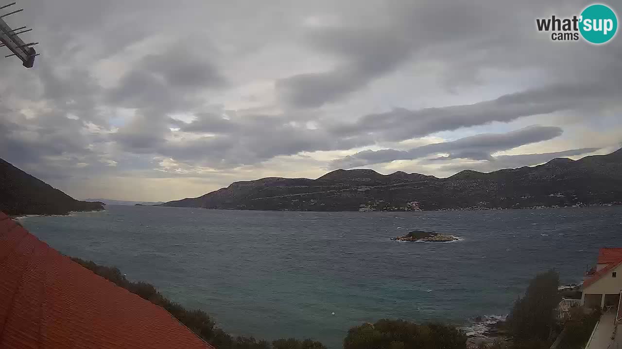 Korčula Web kamera Tri Žala