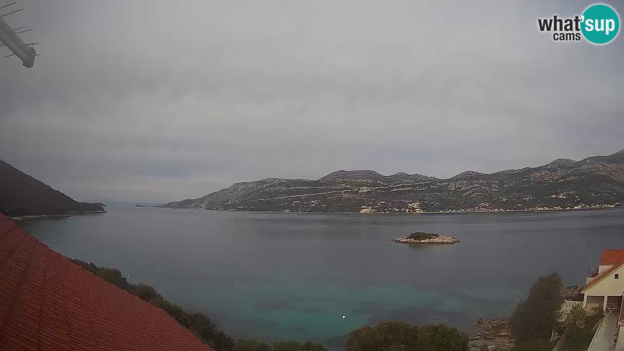 Live Korčula webcam – Tri Žala