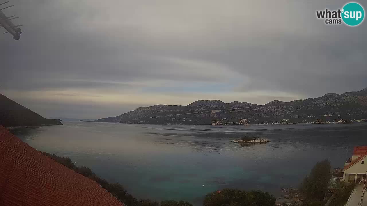 Live Korčula webcam – Tri Žala