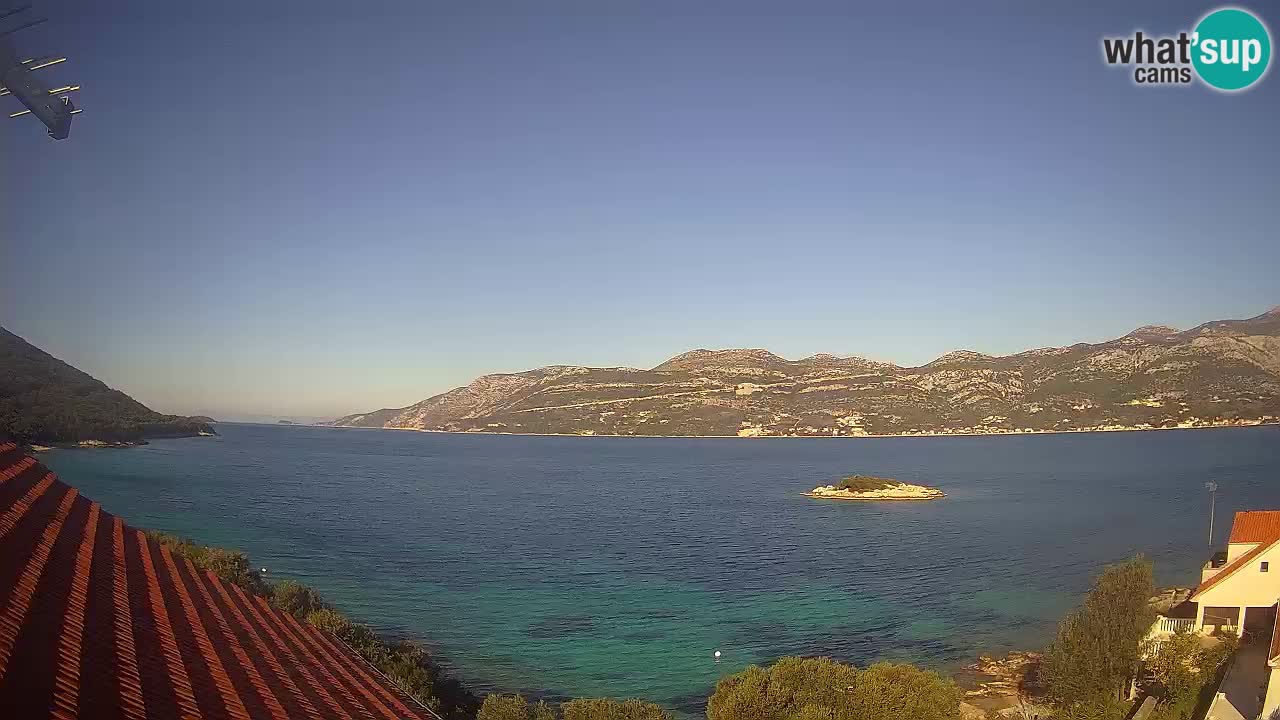 Camera en vivo Korčula – Tri Žala – Pelješac