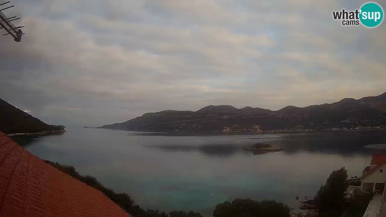 Live-Webcam Korčula Tri Žala – Pelješac