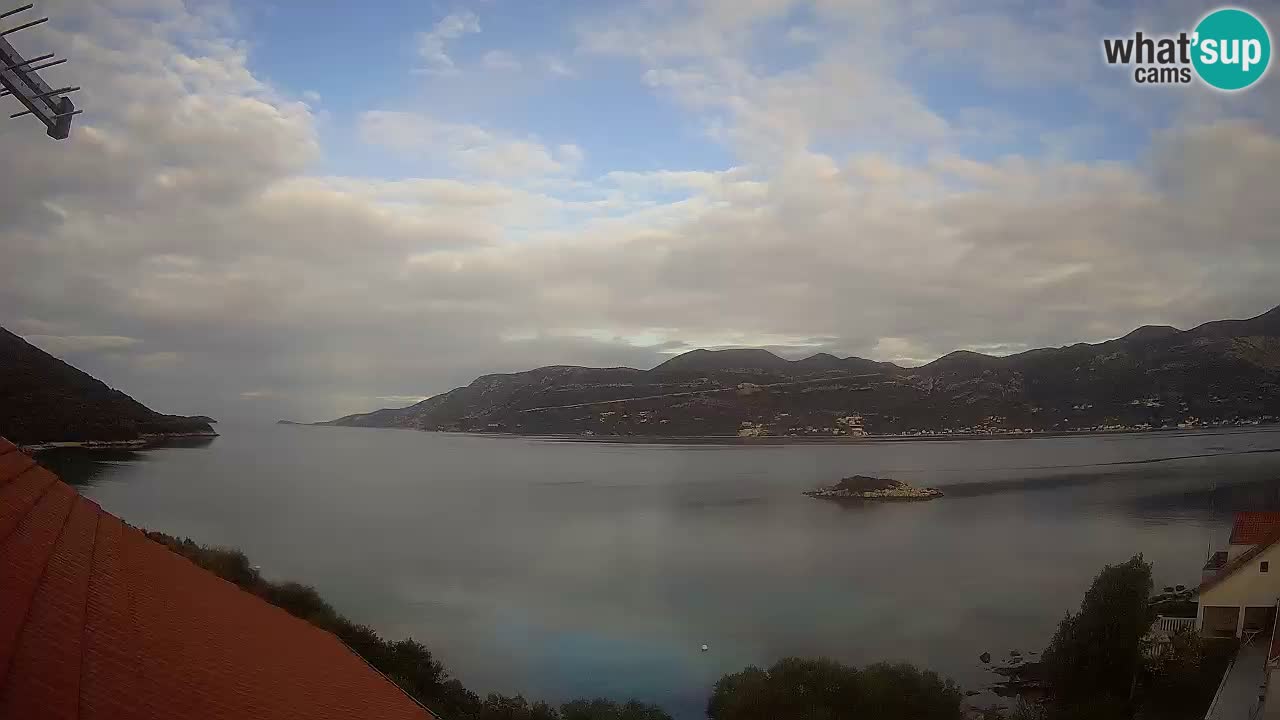 Live-Webcam Korčula Tri Žala – Pelješac