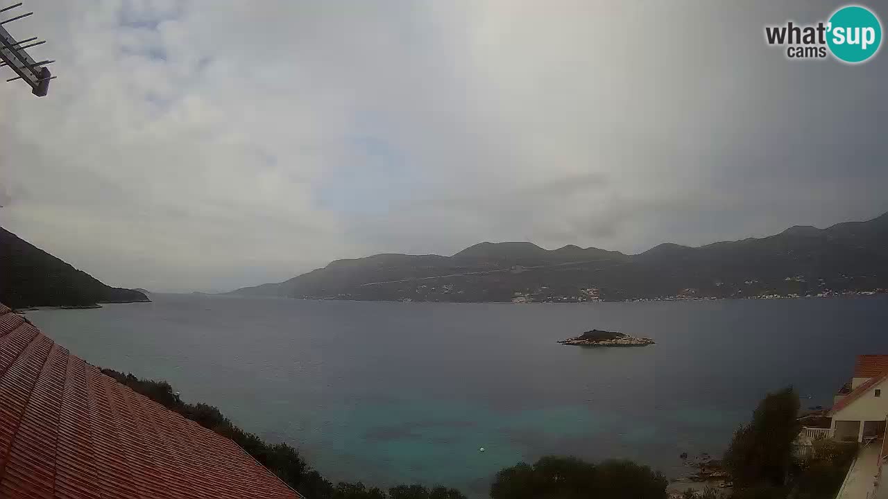 Live-Webcam Korčula Tri Žala – Pelješac