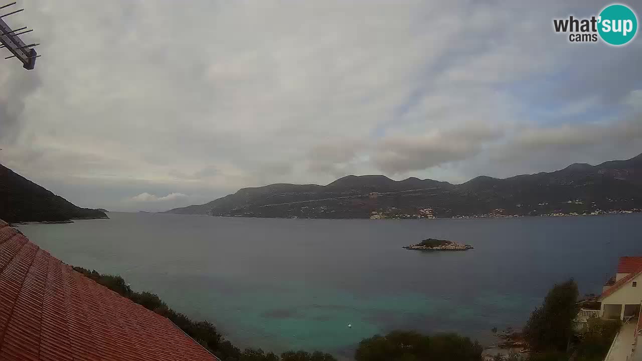 Live-Webcam Korčula Tri Žala – Pelješac