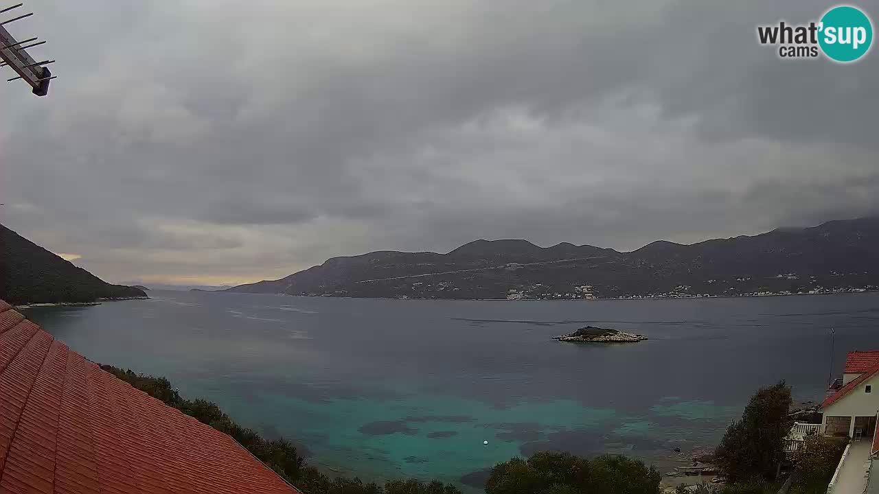 Korčula webcam en direct – Tri Žala Pelješac