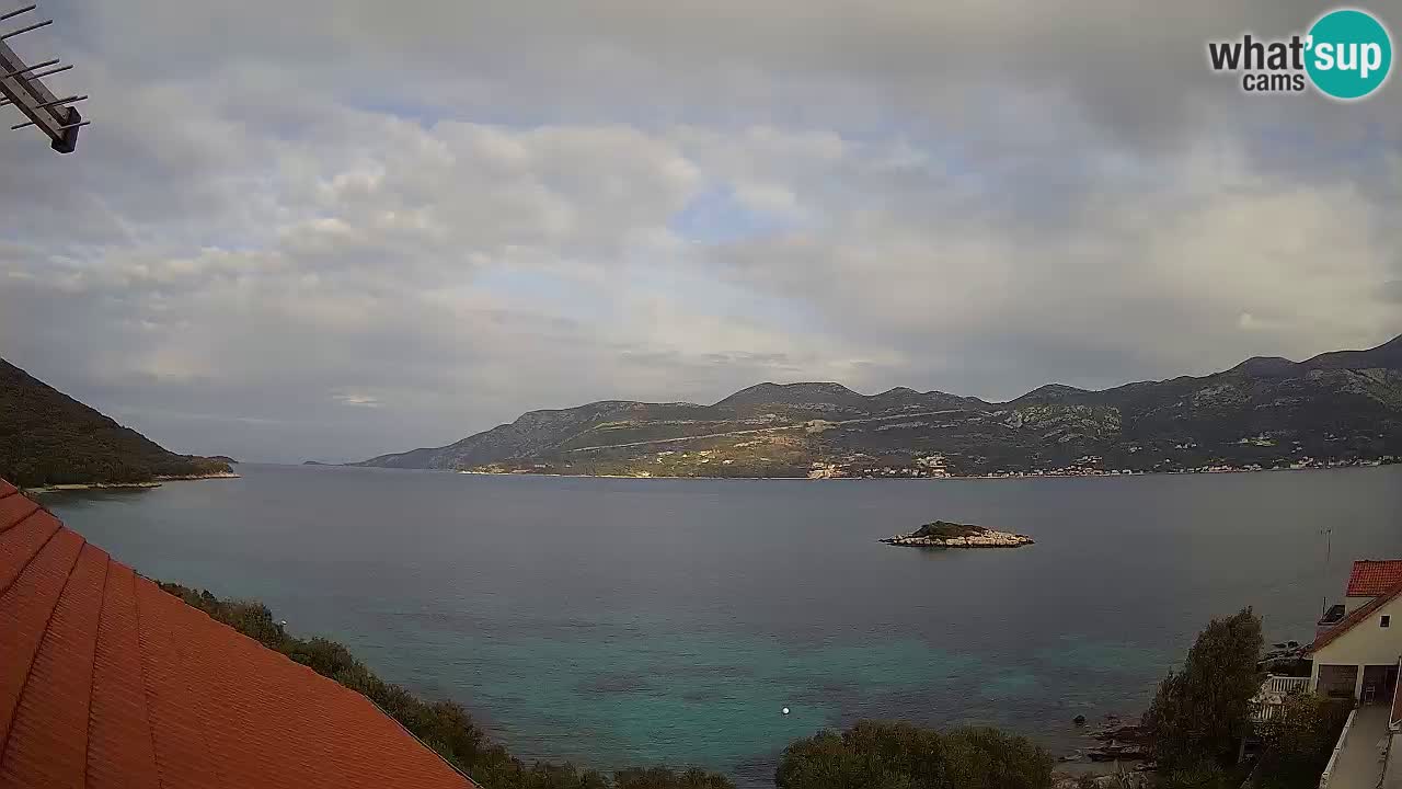 Korčula webcam en direct – Tri Žala Pelješac