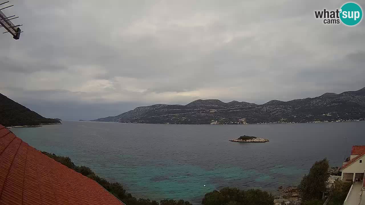 Korčula webcam en direct – Tri Žala Pelješac