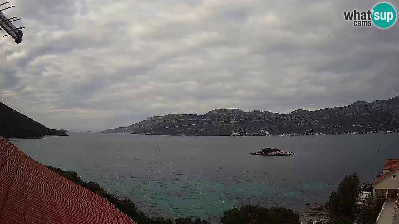 Korčula webcam en direct – Tri Žala Pelješac