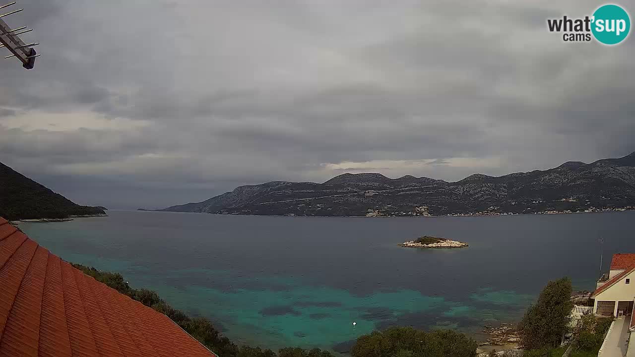 Live Korčula webcam – Tri Žala