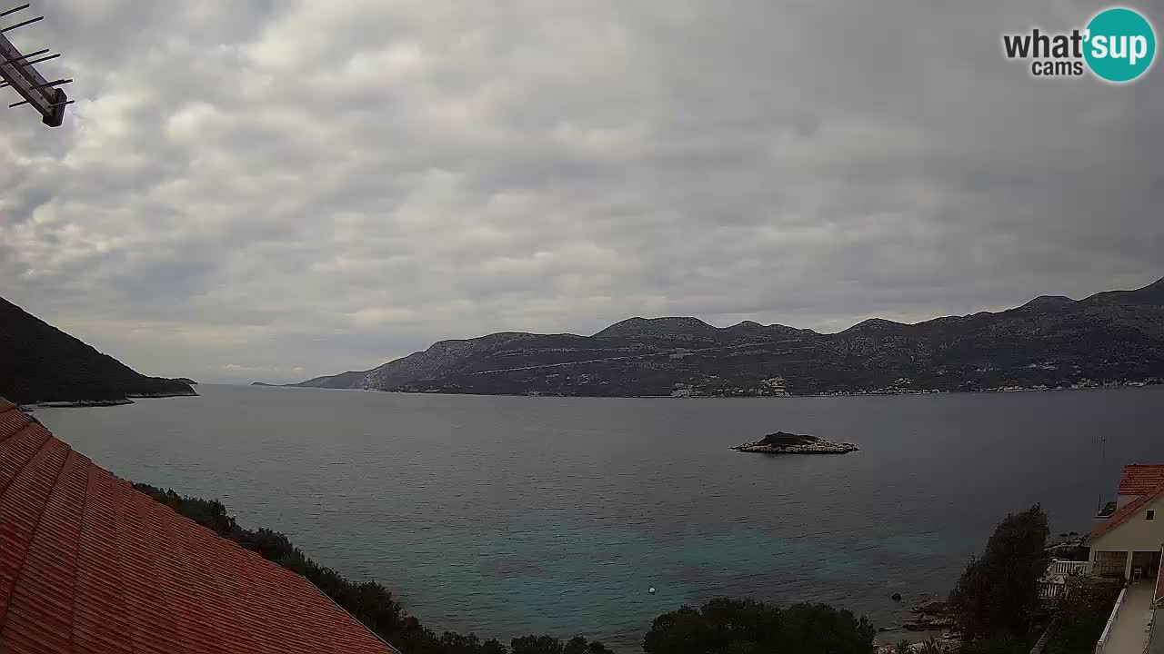 Live-Webcam Korčula Tri Žala – Pelješac