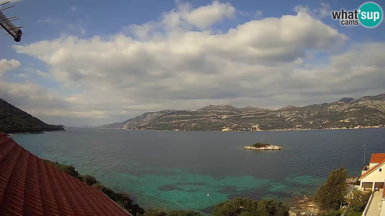 Camera en vivo Korčula – Tri Žala – Pelješac