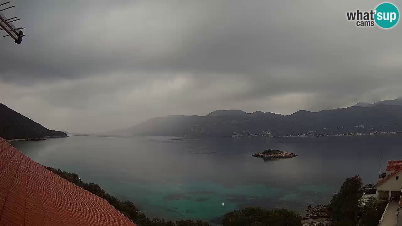 Live-Webcam Korčula Tri Žala – Pelješac