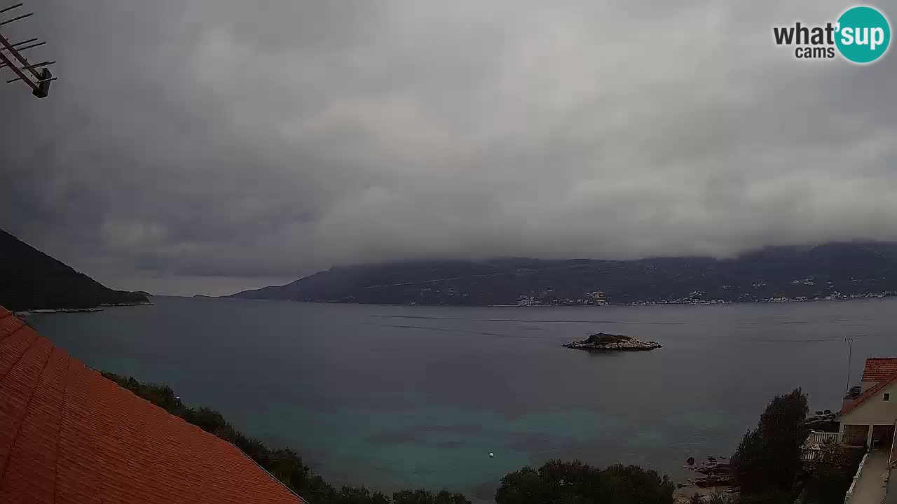 Live Korčula webcam – Tri Žala