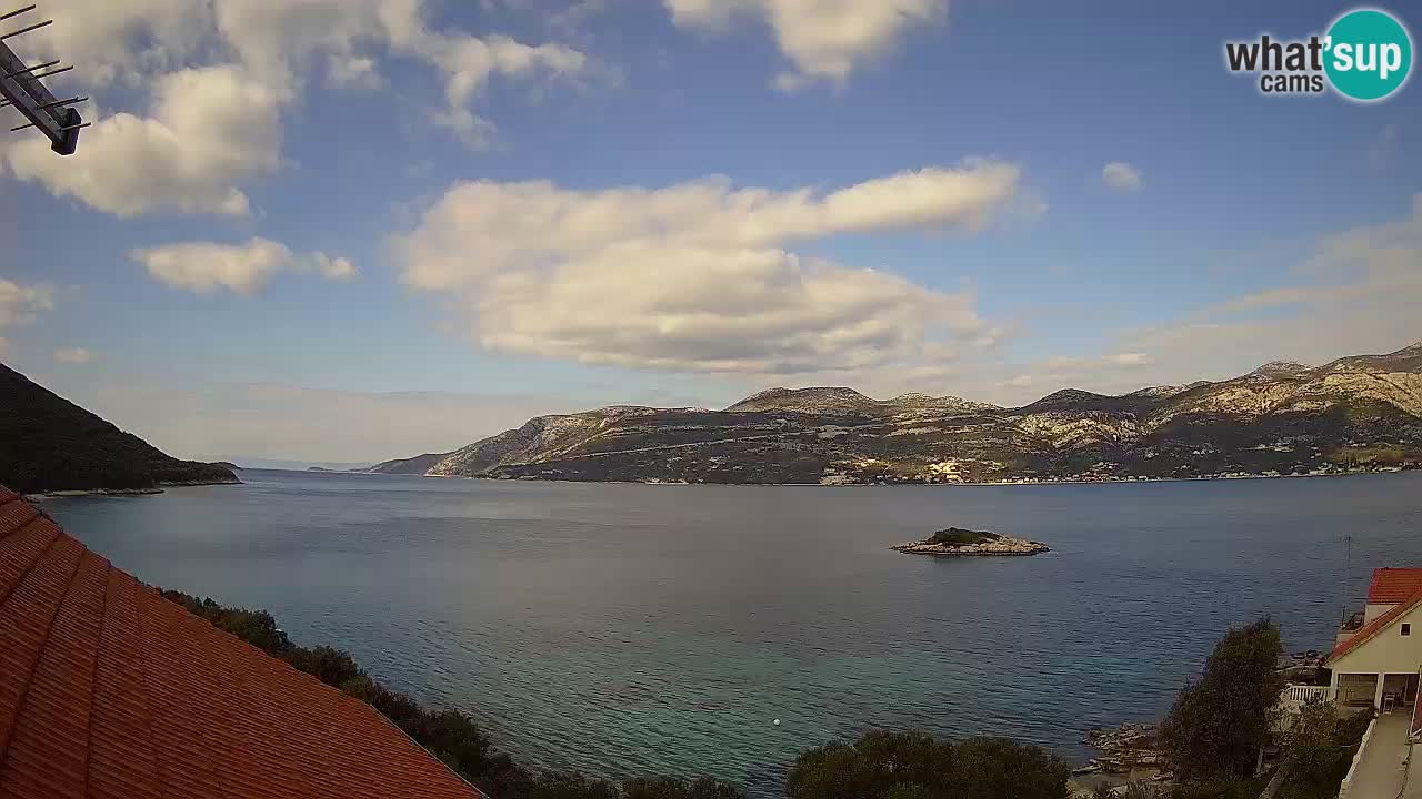 Live Korčula webcam – Tri Žala