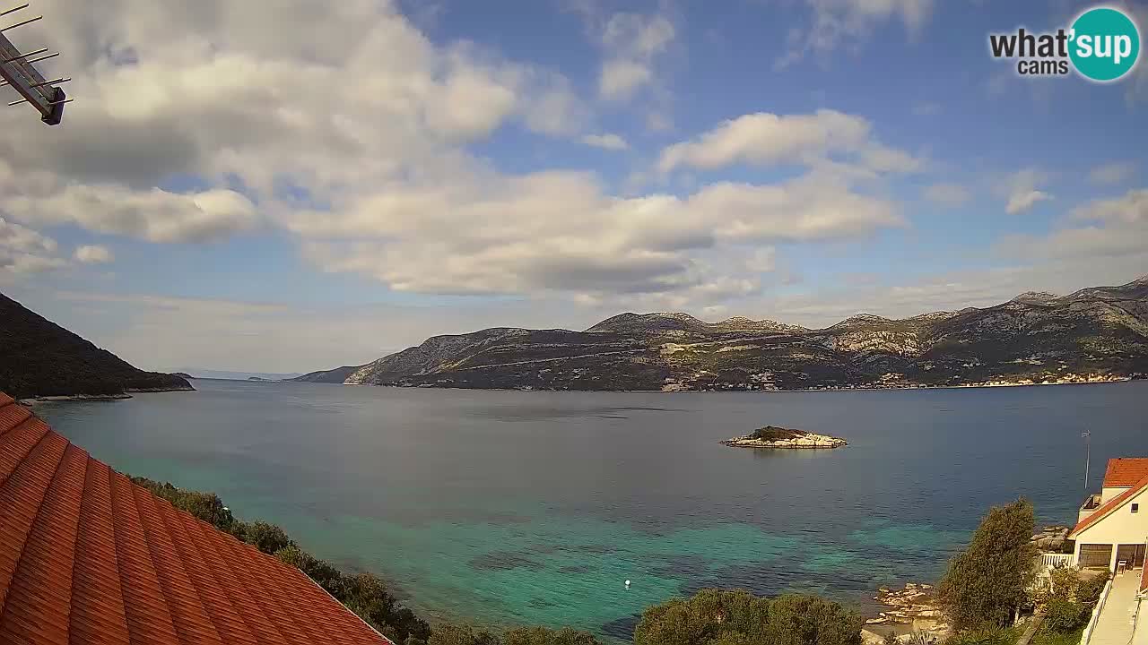 Live Korčula webcam – Tri Žala