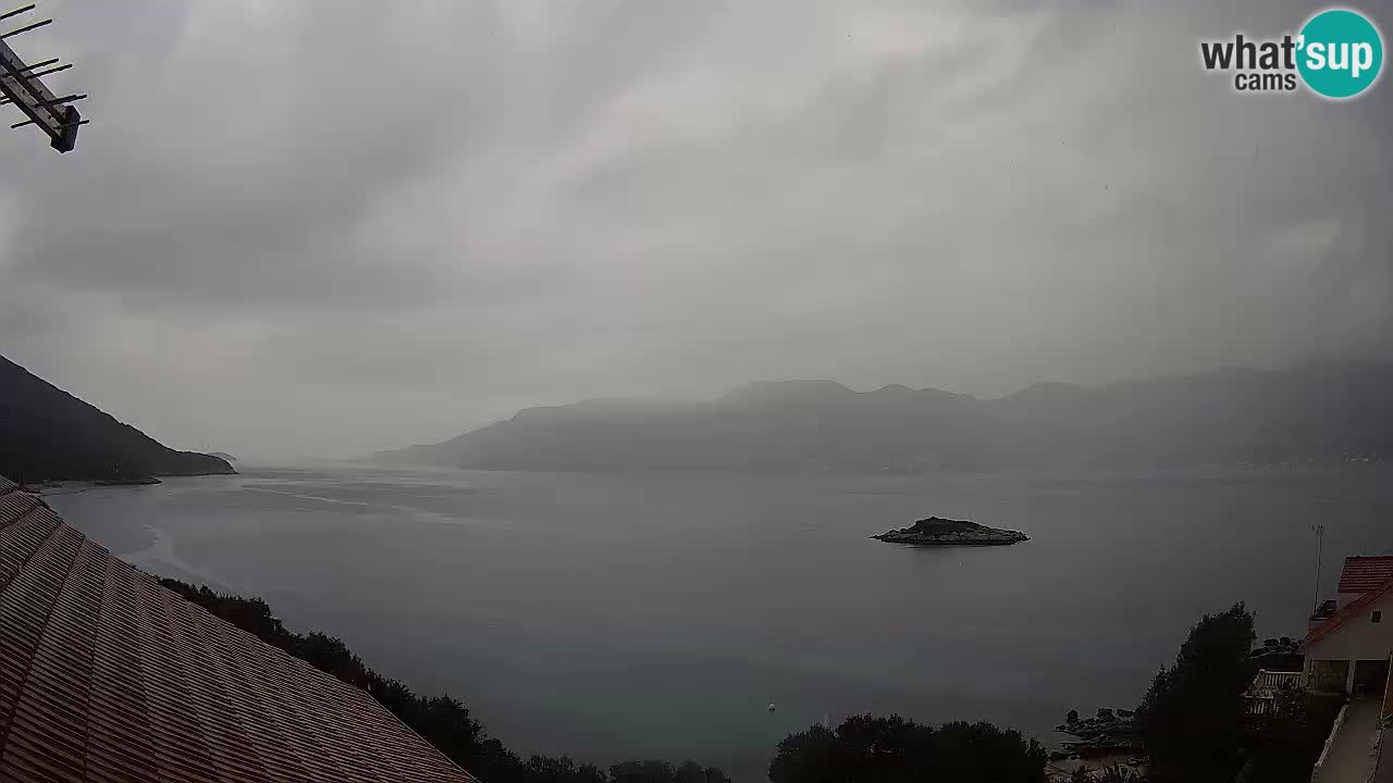 Korčula webcam en direct – Tri Žala Pelješac