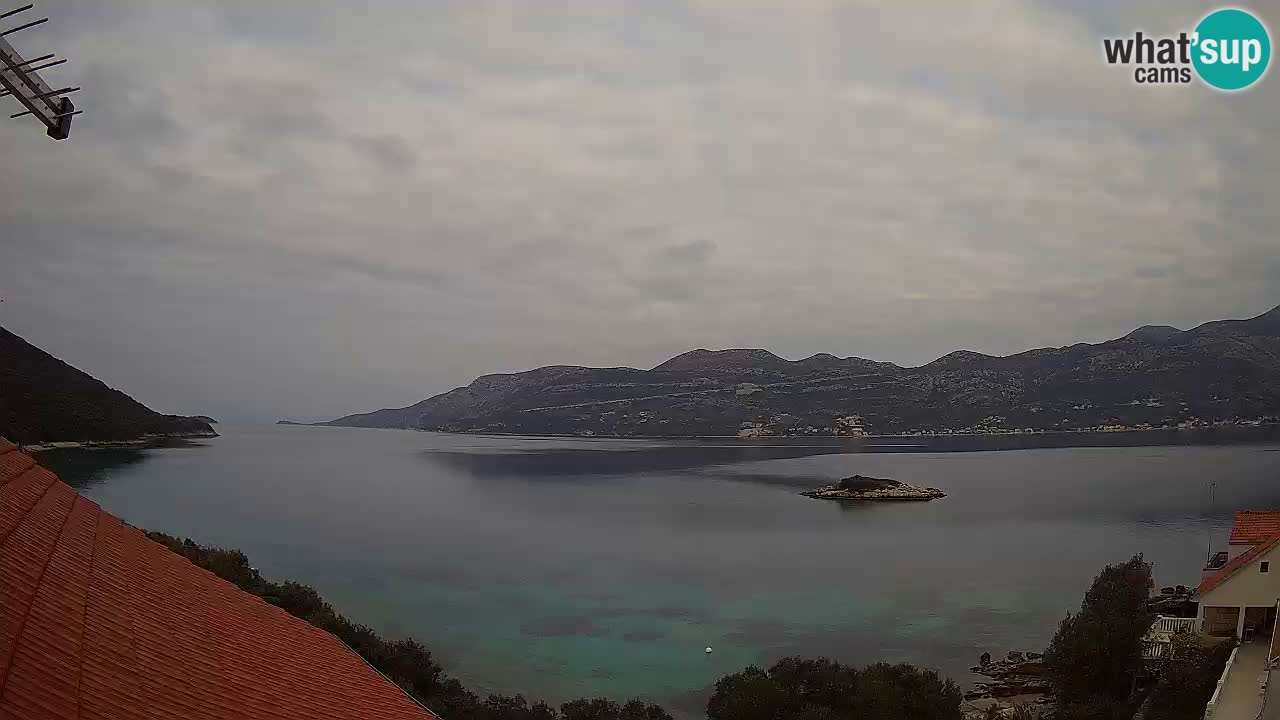 Korčula webcam en direct – Tri Žala Pelješac