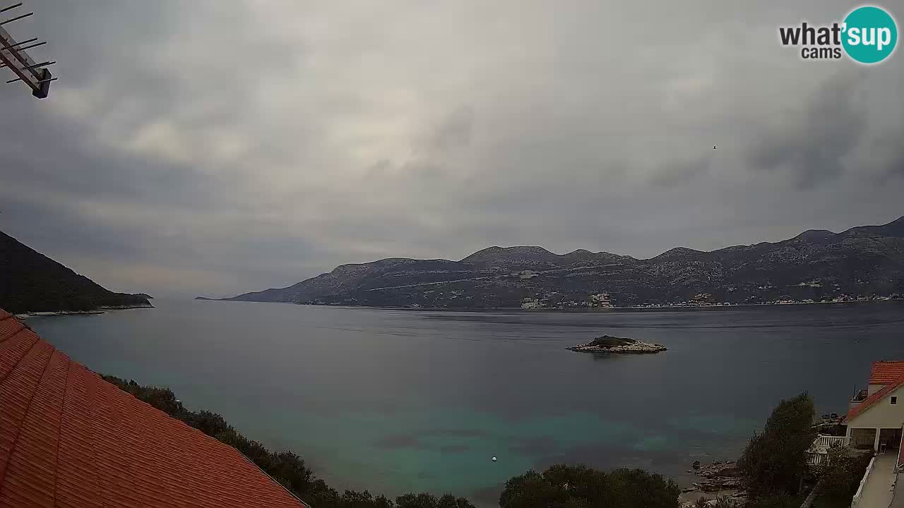 Korčula Web kamera Tri Žala