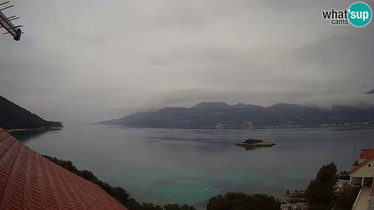 Live-Webcam Korčula Tri Žala – Pelješac