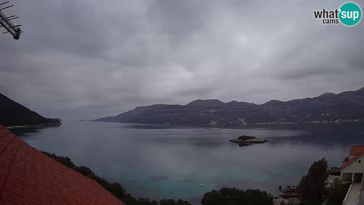 Live-Webcam Korčula Tri Žala – Pelješac