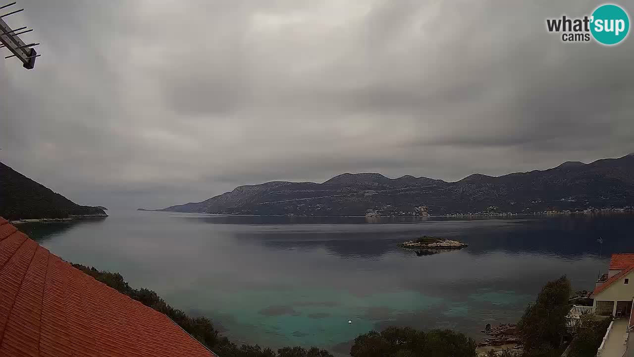 Live-Webcam Korčula Tri Žala – Pelješac