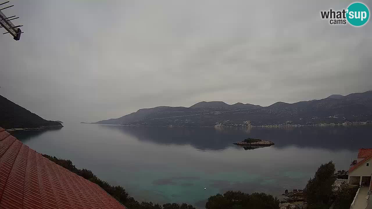 Korčula webcam en direct – Tri Žala Pelješac