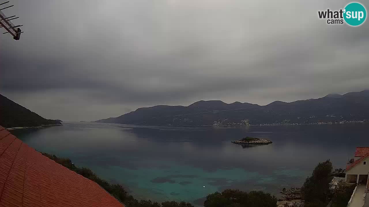 Korčula webcam en direct – Tri Žala Pelješac