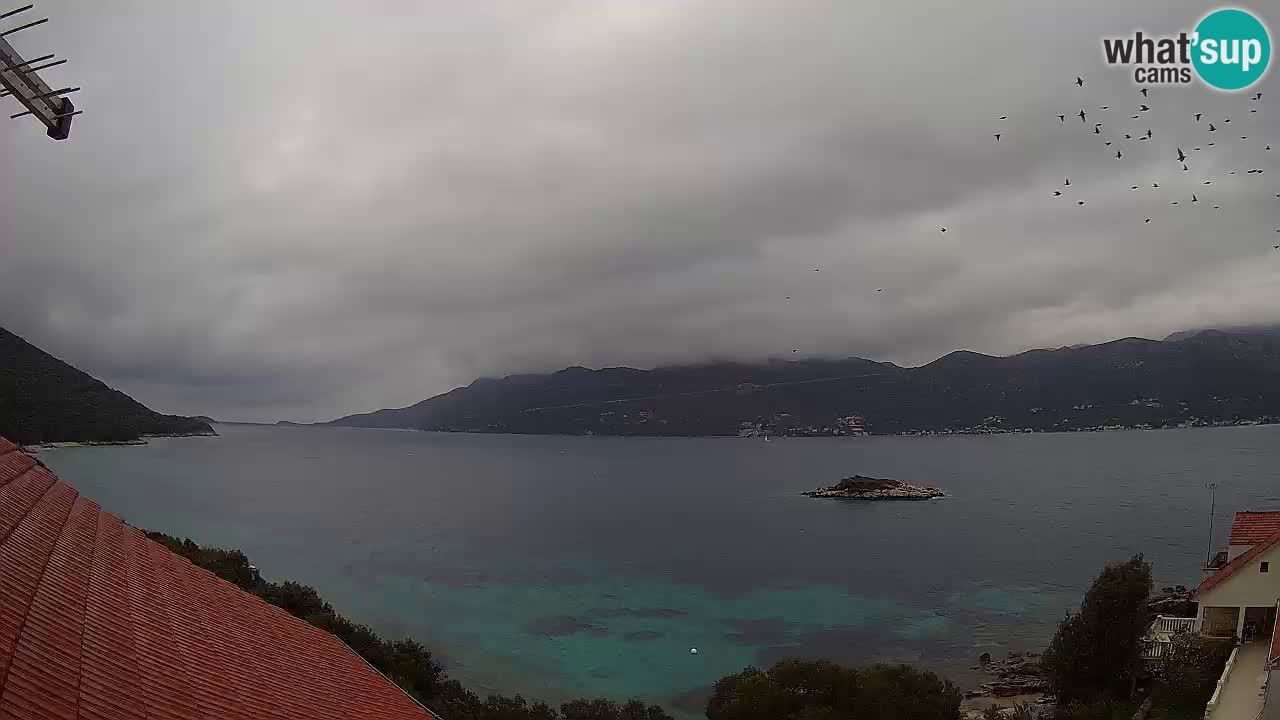 Live-Webcam Korčula Tri Žala – Pelješac