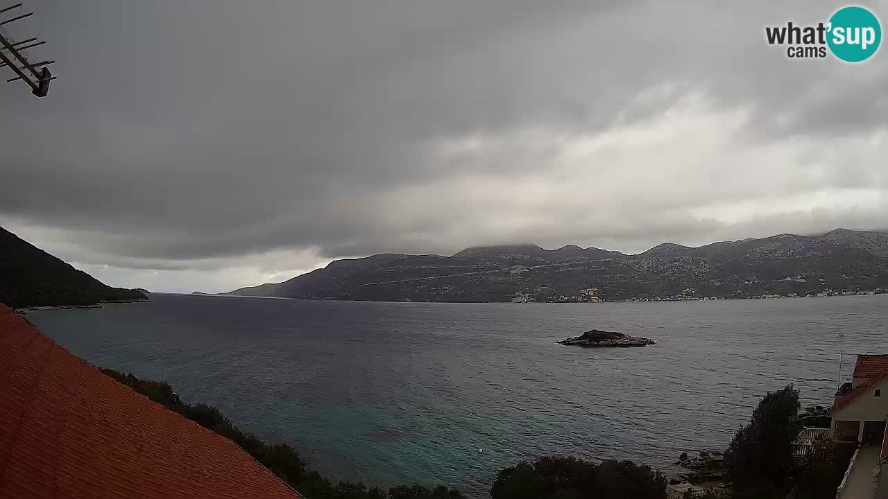 Korčula Web kamera Tri Žala