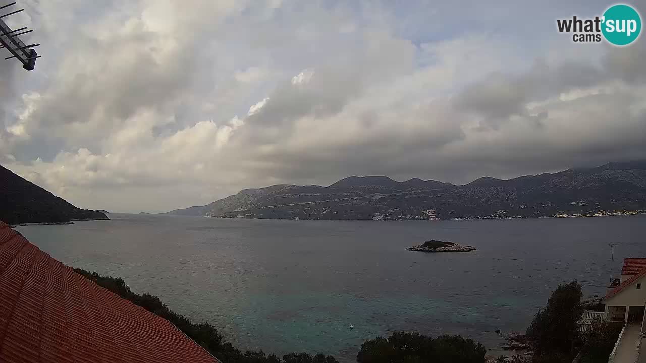 Live-Webcam Korčula Tri Žala – Pelješac