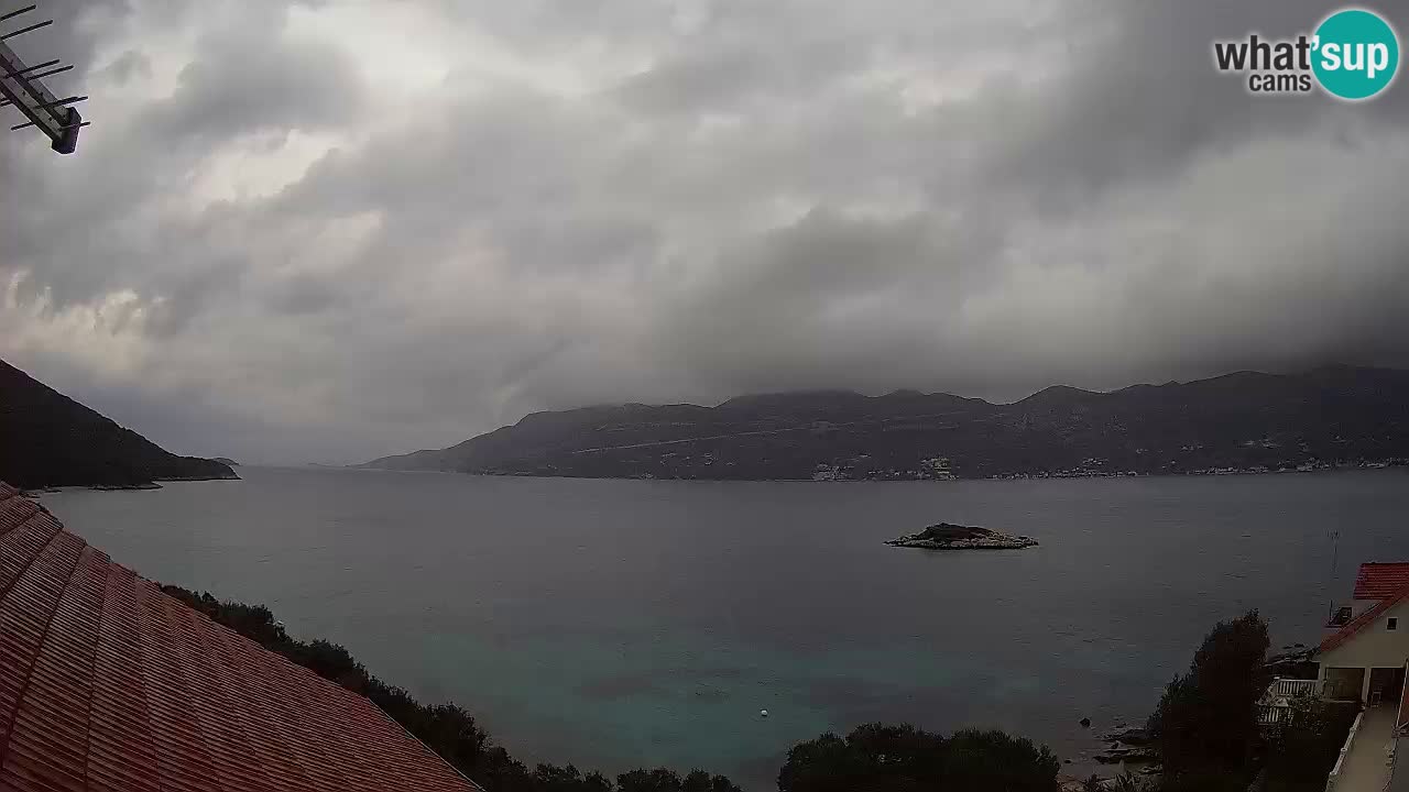 Live Korčula webcam – Tri Žala