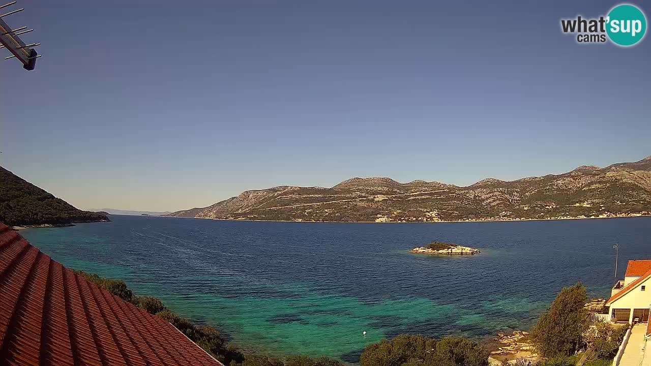 Camera en vivo Korčula – Tri Žala – Pelješac