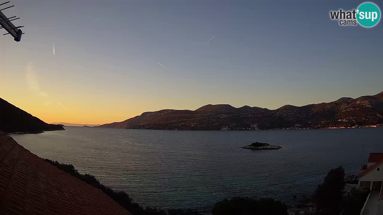 Korčula Web kamera Tri Žala