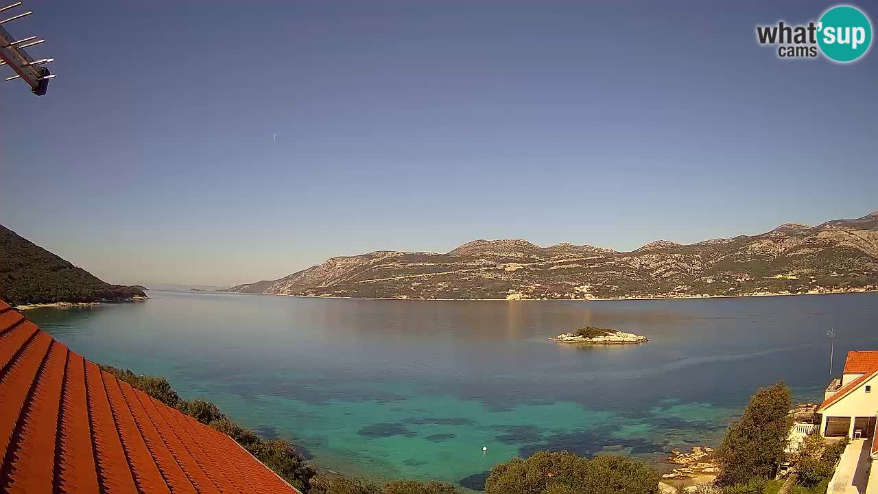 Camera en vivo Korčula – Tri Žala – Pelješac