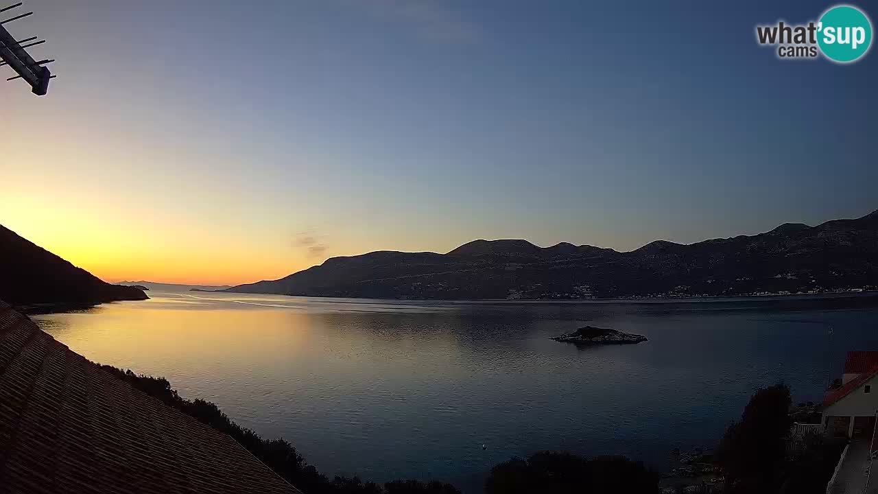 Camera en vivo Korčula – Tri Žala – Pelješac