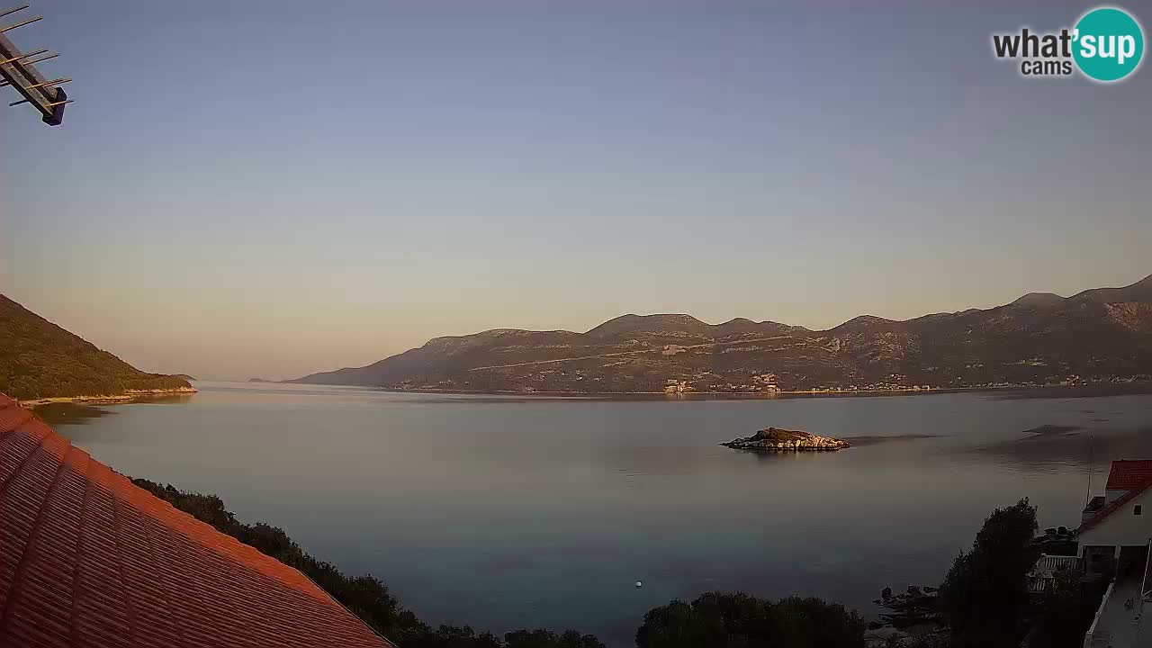 Live-Webcam Korčula Tri Žala – Pelješac