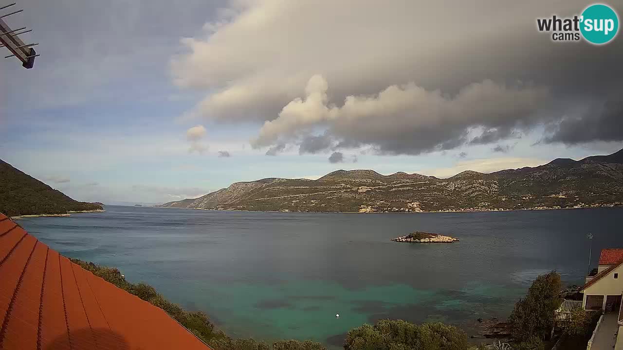 Live-Webcam Korčula Tri Žala – Pelješac