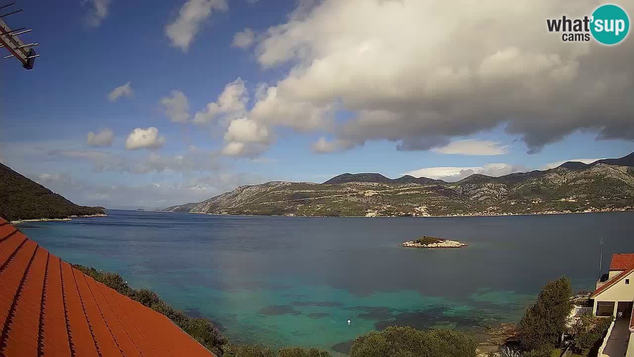 Korčula webcam en direct – Tri Žala Pelješac