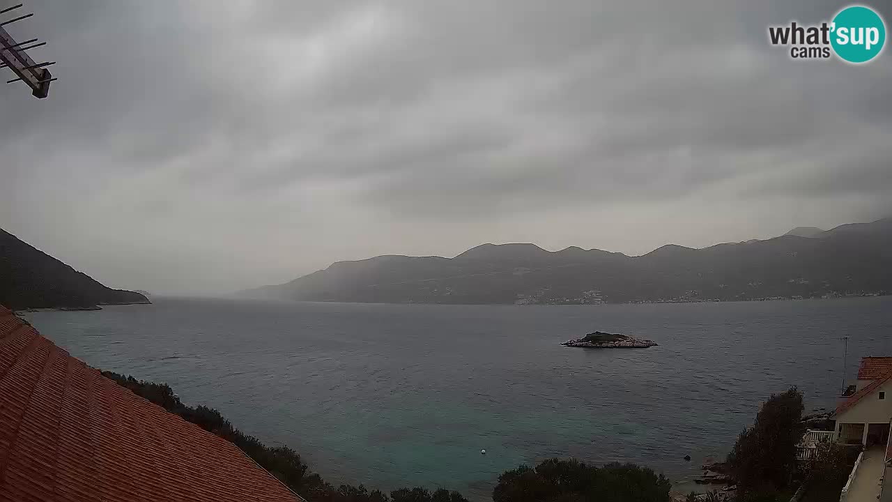 Live-Webcam Korčula Tri Žala – Pelješac