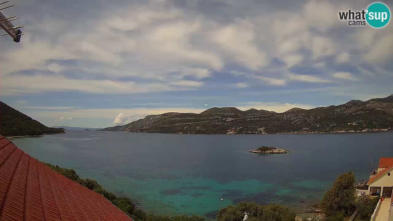 Live-Webcam Korčula Tri Žala – Pelješac